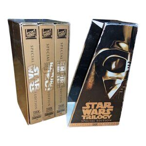 Star Wars Trilogy | 1997 Special Edition THX Box with x3 VCR Tapes | Vintage